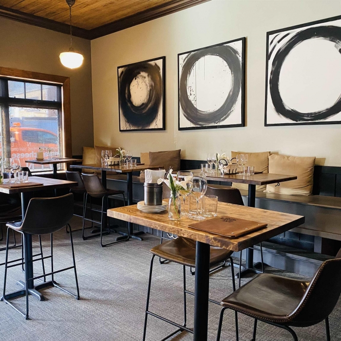 front dining room in the turnkey restaurant location