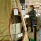 Iron Eyes Cody Tepee on display