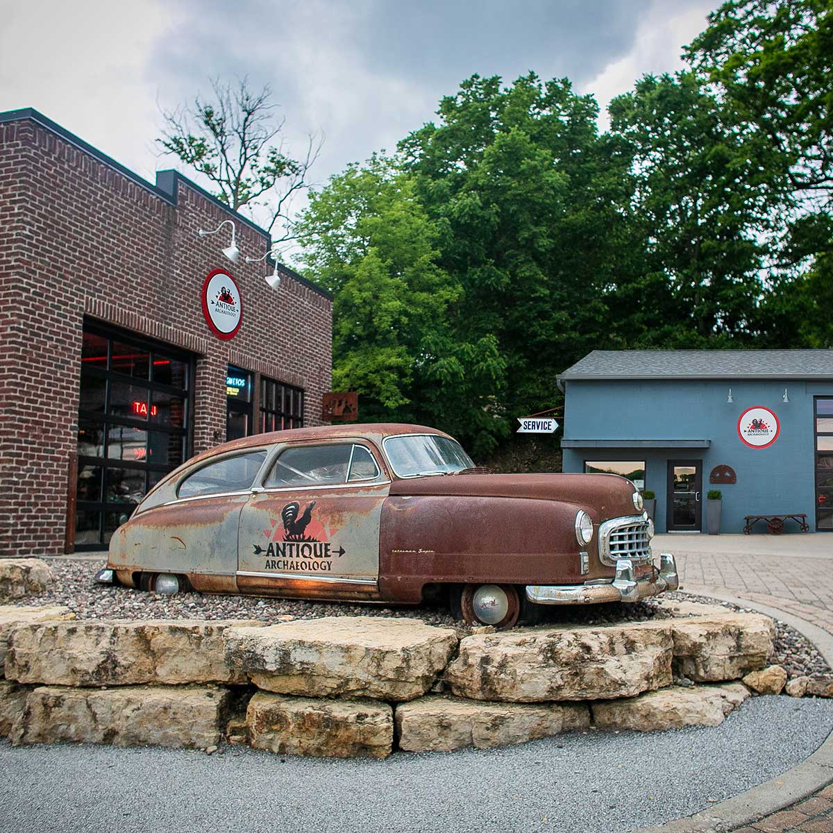 Front of Antique Archeology