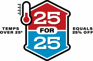 25 for 25 Logo and Text